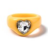 Opaque Acrylic Finger Rings RJEW-Q162-001E-1