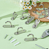 16Pcs Stainless Steel Hooks STAS-GO0001-37-4