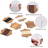 6 Bundles 6 Colors Waxed Cotton Cords OCOR-CY0001-96-5