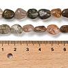 Natural Rutilated Quartz Beads Strands G-P497-01E-08A-5