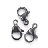 304 Stainless Steel Lobster Claw Clasps X-STAS-H353-F-02B-1