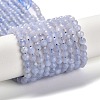 Natural Blue Lace Agate Beads Strands G-Z074-A01-02-2
