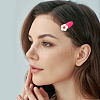 Zinc Alloy Hair Bobby Pins PHAR-SP0001-03-4