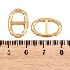 304 Stainless Steel Oval Links Connector Charms STAS-F366-02A-G-3