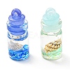 Translucent Resin Pendants RESI-D067-01B-2