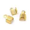 304 Stainless Steel Folding Crimp Ends STAS-P319-02G-3