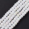 Electroplate Glass Beads Strands EGLA-A034-J8mm-L08-2