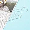 304 Stainless Steel Chain Necklaces NJEW-JN03523-02-4