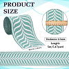 Polyester Jacquard Leaf Ribbon SRIB-FG0001-21C-2