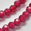 Synthetic Gemstone Beads Strands G-K207-01E-01-3