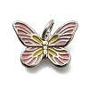 Brass Enamel Charms KK-Z093-07P-02-1
