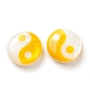 Printed Natural Freshwater Shell Beads SHEL-R129-07A-03-2