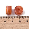 Two-Color Opaque Acrylic Imitation Gemstone Beads AC-CBA3EFE-02J-2