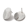 Non-Tarnish 304 Stainless Steel Stud Earrings Findings STAS-B041-06P-1