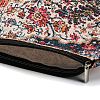 Bohemian Flower Printed Linen Storage Zipper Clutch Bags ABAG-Z002-03A-2