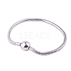   304 Stainless Steel European Style Bracelets for Jewelry Making STAS-PH0006-01B-1