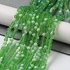 Transparent Glass Beads Strands X1-EGLA-A034-T4mm-MB11-2