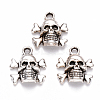 Tibetan Style Alloy Charms X-TIBEP-S319-063AS-RS-2