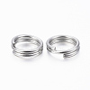 Tarnish Resistant 304 Stainless Steel Split Rings LS-STAS-H413-04P-B-2