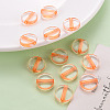 Transparent Acrylic Beads TACR-S154-09A-84-6