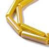 Electroplate Glass Beads Strands EGLA-Q128-11A-AB01-3