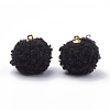 Handmade Cloth Fabric Covered Pendants LS-WOVE-N006-16A-1