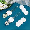 4 Sets 2 Colors Alloy Pendant Decoration Cabochon Settings FIND-CA0004-32-4