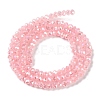 Baking Electroplate Glass Beads Strands DGLA-A039-J2MM-B08-2