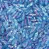 Picasso Transparent Glass Seed Beads SEED-N012-11K-3