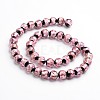 Glow in the Dark Luminous Style Handmade Silver Foil Glass Round Beads FOIL-I006-10mm-04-2