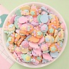 Opaque Resin Cabochons CRES-F030-01N-1