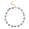 304 Stainless Steel Anklets AJEW-G024-02G-A-1
