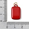 Printing 304 Stainless Steel Pendants STAS-K304-12D-G-3