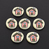 Handmade Polymer Clay Cabochons CLAY-N006-137-1