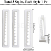 3Pcs 3 Styles Wavy Edge Resin Clay Cutters DIY-CP0010-33-2