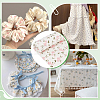 Flower Pattern Cotton Fabric DIY-WH0504-985E-5