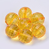 Transparent Acrylic Beads TACR-Q254-10mm-V24-1