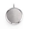 316 Surgical Stainless Steel Diffuser Locket Pendants STAS-P102-095-4