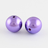 ABS Plastic Imitation Pearl Round Beads SACR-S074-8mm-A64-1