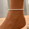 Alloy Rhinestone Anklet for Women LF4483-1