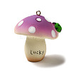 Mushroom Resin Big Pendants CRES-B013-A02-1