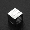 Non-Tarnish 201 Stainless Steel European Beads STAS-N090-LA062-U-1