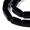 Natural Obsidian Beads Strands G-Q974-10-1-3