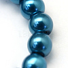 Baking Paint Glass Pearl Bead Strands HY-Q003-3mm-06-3