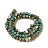 Electroplate Glass Beads Strands EGLA-P061-01A-09-2