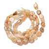 Natural Sunstone Beads Strands G-G018-18B-3