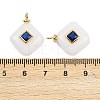 Natural White Jade Pendants KK-B157-42A-01-3