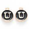 Golden Plated Alloy Charms ENAM-SZ0001-25B-U-2