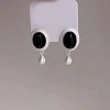 Chic Teardrop Alloy Stud Earrings for Women LK4889-5-1