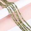 Natural Idocrase Beads Strands G-N165-7-2-4